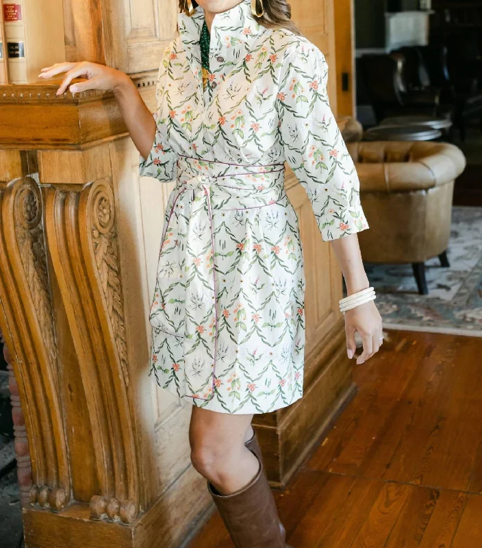 Arden Dress In Antique White Knitted unclassified dresses