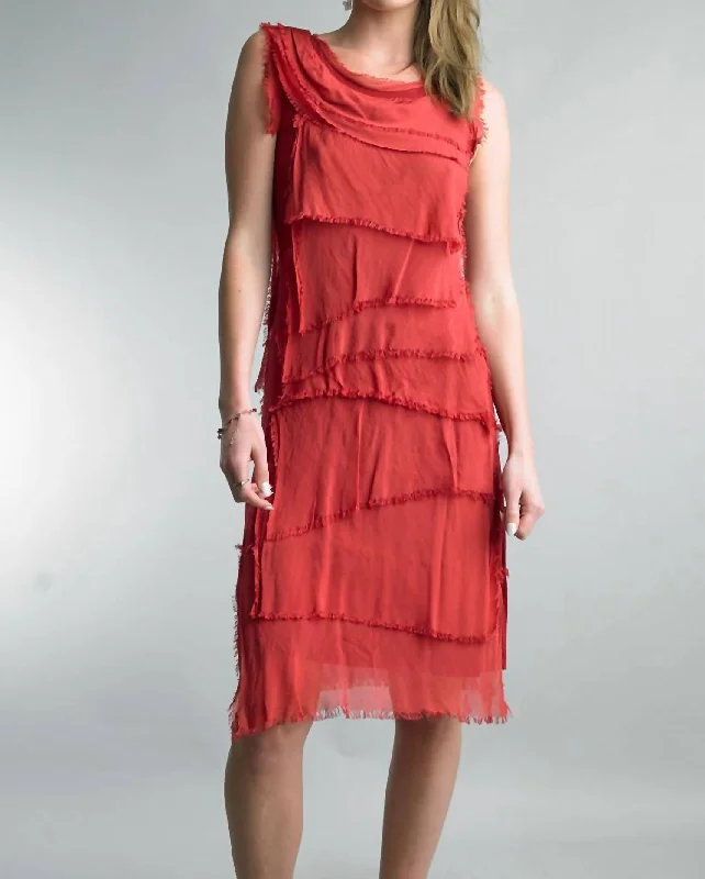 Fae Dress In Red A-line unclassified dresses
