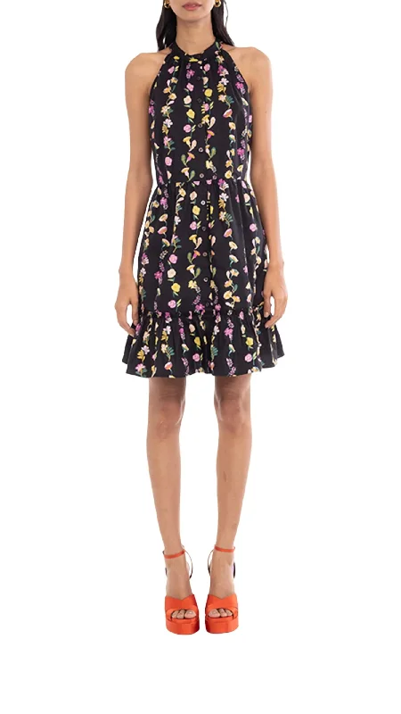 Indigo Dress In Banjanan-Bsp23Dc1145-Multi Floral unclassified dresses