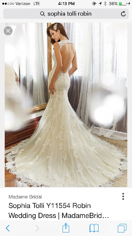 Sophia Tolli Robin Embroidered unclassified dresses