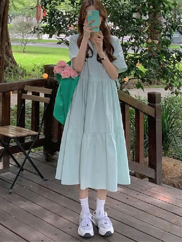 Women's Casual Solid Dress Striped unclassified dresses